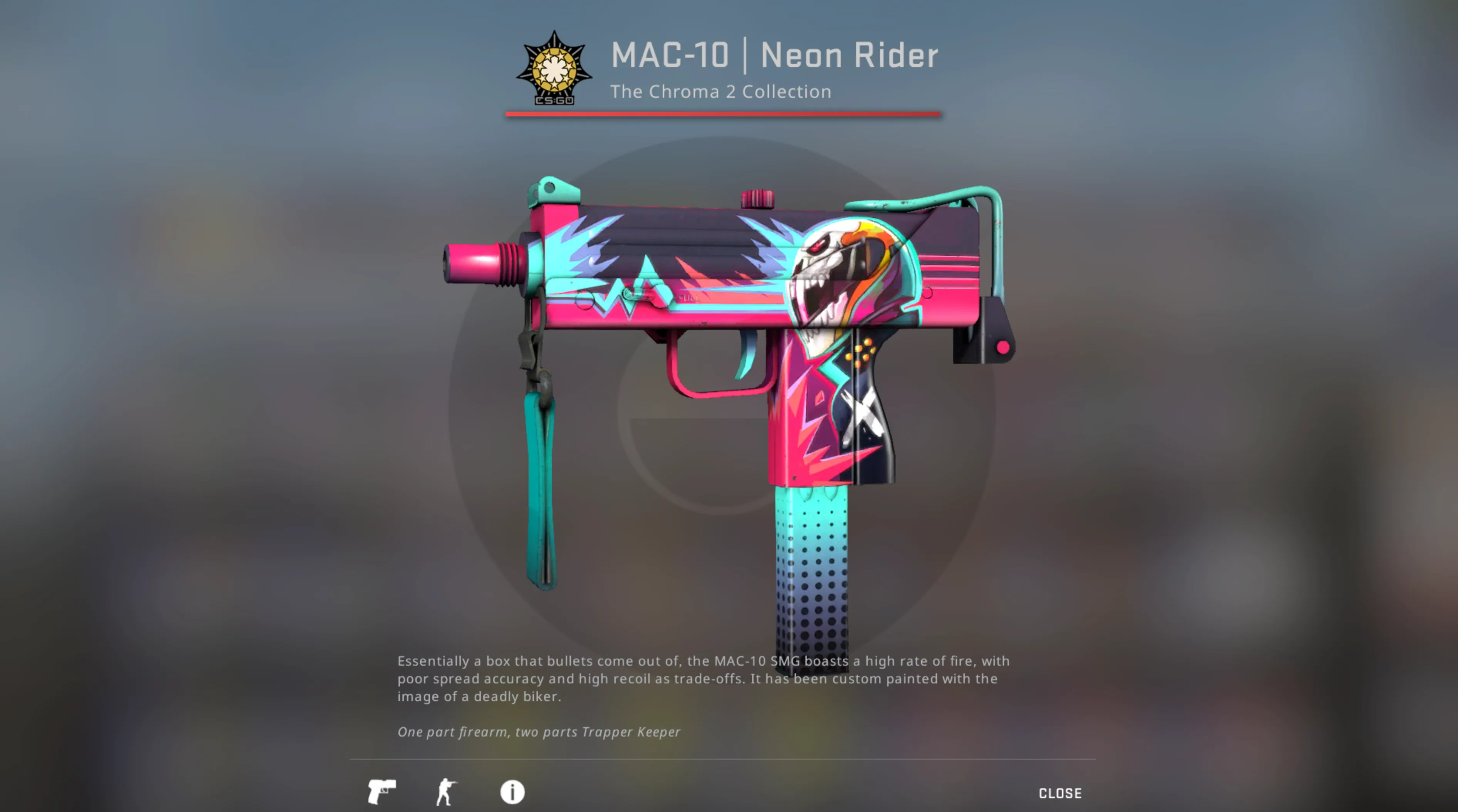 MAC-10 Neon Rider
